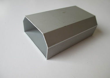 Silver Extruded Aluminum Window Channel , aluminum extrusions shapes For Pisposable Scaleplate