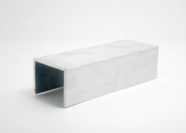Aluminium Channel Profiles , C Channel Aluminum Extruded Profiles 2MM Thickness