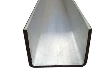 Aluminium Channel Profiles , C Channel Aluminum Extruded Profiles 2MM Thickness