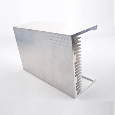 T3 - T8 Aluminum Alloy Shell Heat Sink Profile CNC Machining