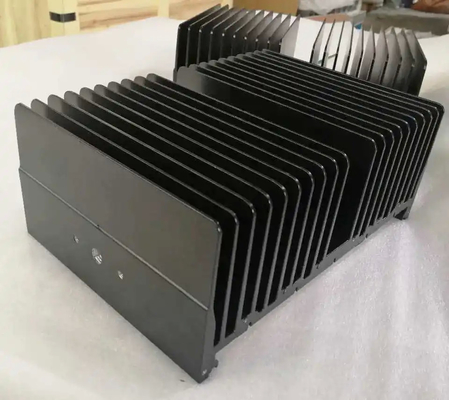High quality black powder coating aluminium ram heatsink