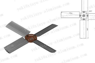 Assembly Parts of Aluminum Extrusion Profile Use for Electric Fan and Air Fan