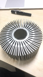Silver Anodized Aluminum Extrusions Shapes Use For Alumiunm Heat Sink