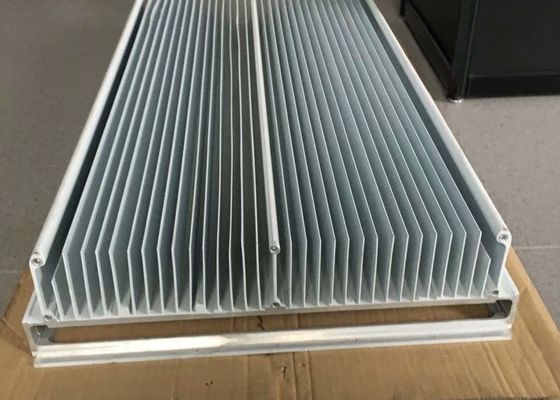 5G Signal Base Station 6063 Aluminium Heat Sink Profiles 600mm 500mm Width