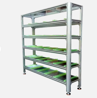 Aluminium Ekstrusi Profil Rak Penyimpanan Ritel Rak Pop Rak Aluminium Kasus Tampilan Heavy Duty Rak Rak Rak