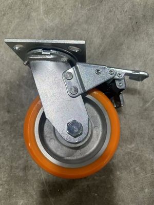 4'5'6'8' roda trolley Nylon/PU/karet/TPR Heavy Duty Industrial Roller Caster Wheels