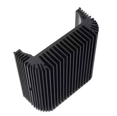 Profil Aluminium Industri Heatsink berbentuk Cnc Precision Machining Aluminium High-power High-density Tooth Heat Sink