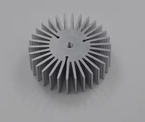 Harga Pabrik Lingkaran OEM Aluminium Profil Diekstrusi Heatsink Ekstrusi Aluminium Alloy Led Down Light Heat Sink